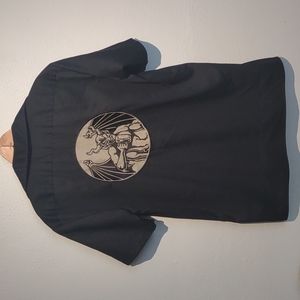 Stone Brewing Dickies black work Goth shirt